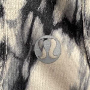 Lululemon Tank - Black and Nude TieDye